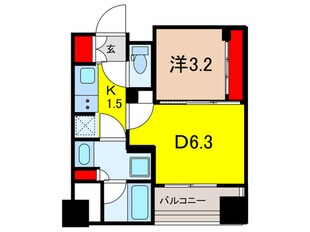 パークアクシス神保町の物件間取画像